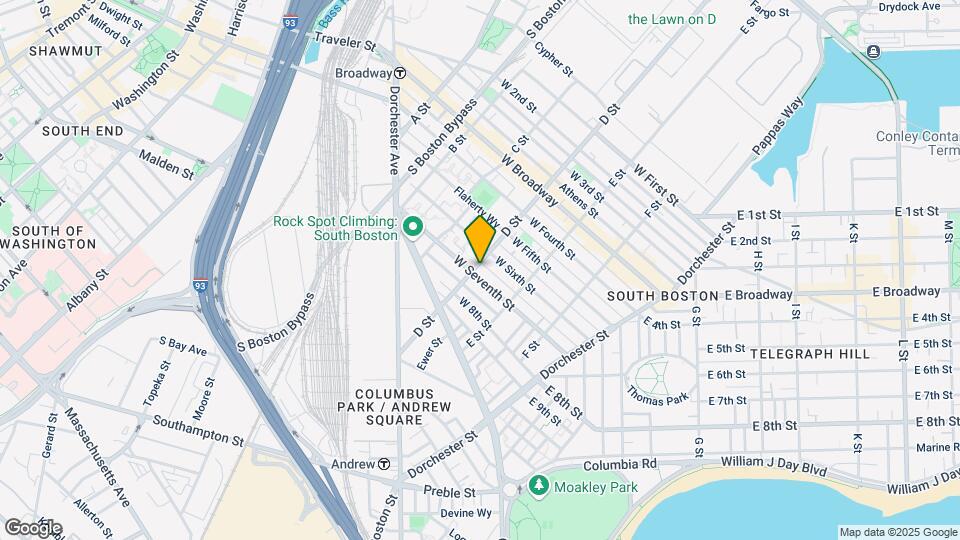153 D St Mapa y Detalles de la Ubicación