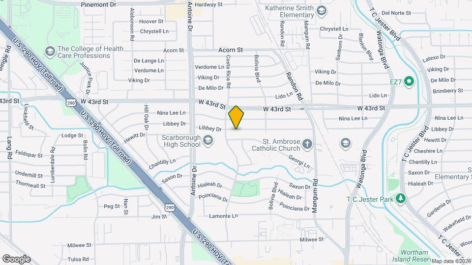 5221 Libbey Dr Map and Location Details