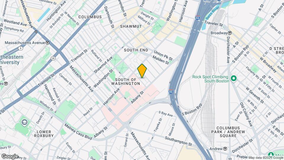 88 E Brookline St Map and Location Details