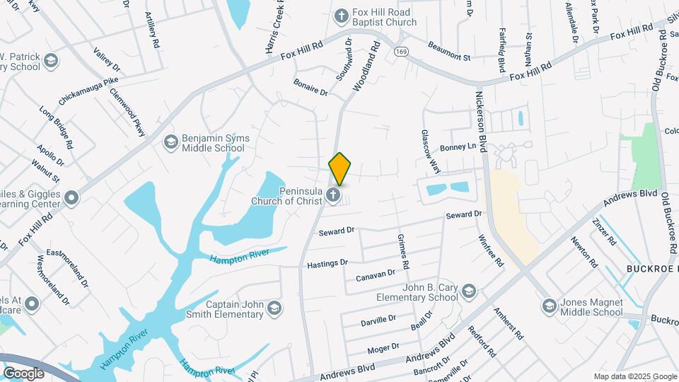 500 Carters Grove Ct Map and Location Details