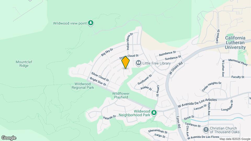 3105 Apache Cir Map and Location Details