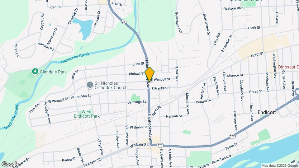 302 N Nanticoke Ave-Unit -3 Map and Location Details