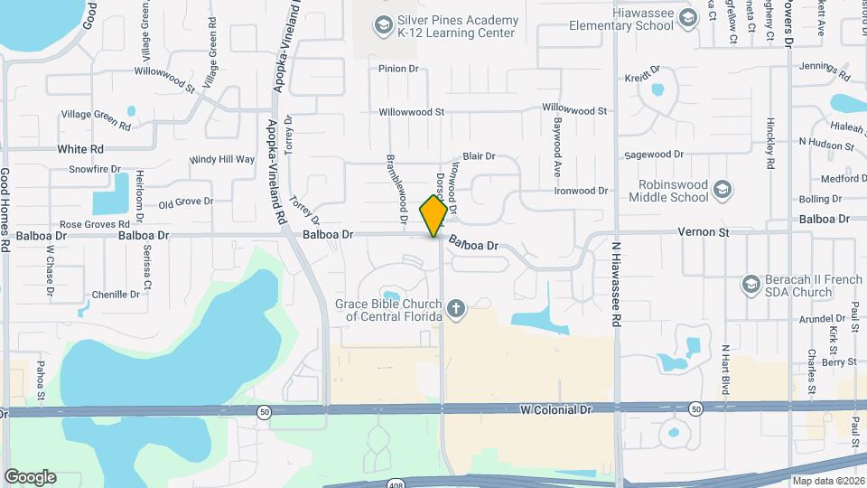7200 Balboa Dr Mapa y Detalles de la Ubicación