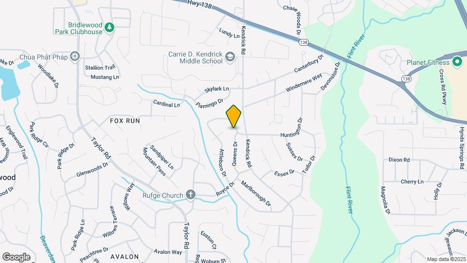 8050 Attleboro Dr Map and Location Details