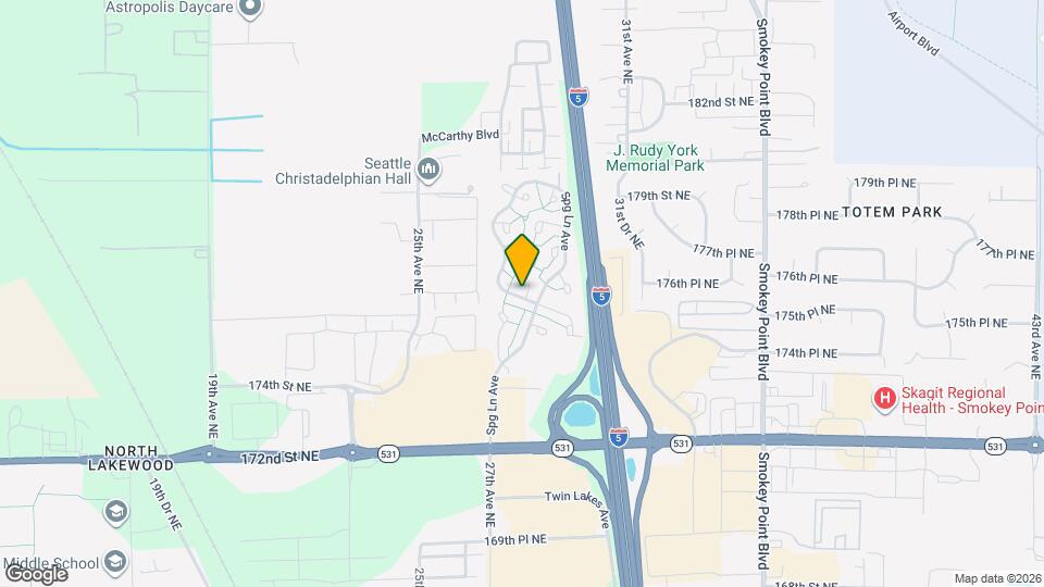 2731 176th St NE Map and Location Details