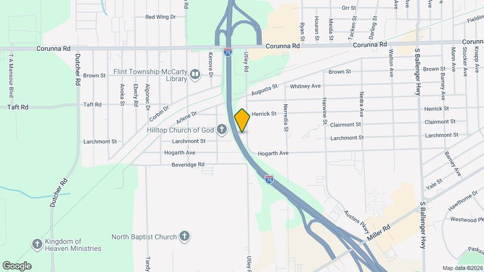 2198 Utley Rd Mapa y Detalles de la Ubicación