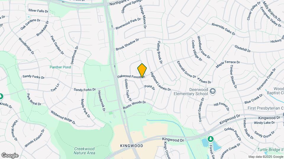 4303 Pinewood Park Dr Map and Location Details