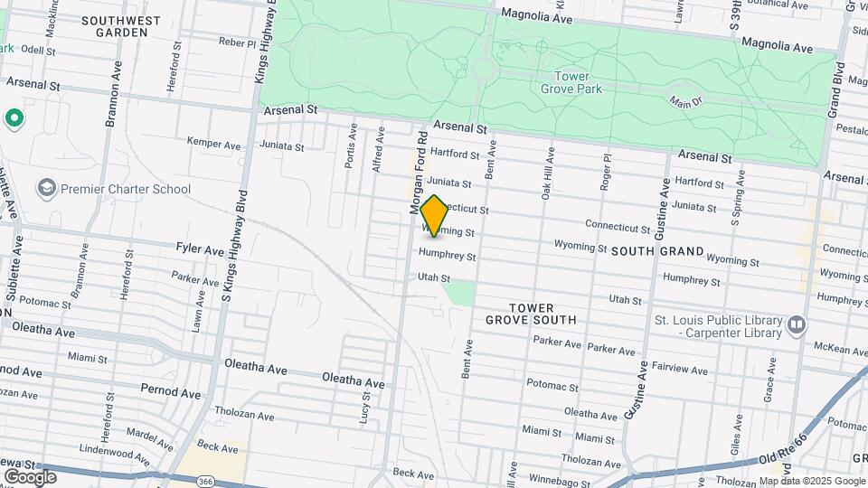 4261 Humphrey St Map and Location Details