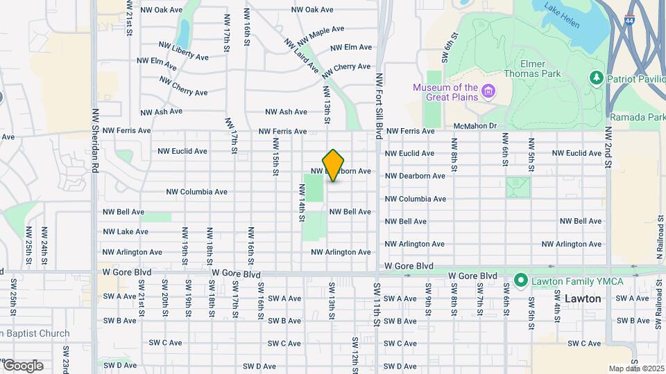 1213 NW Columbia Ave Map and Location Details