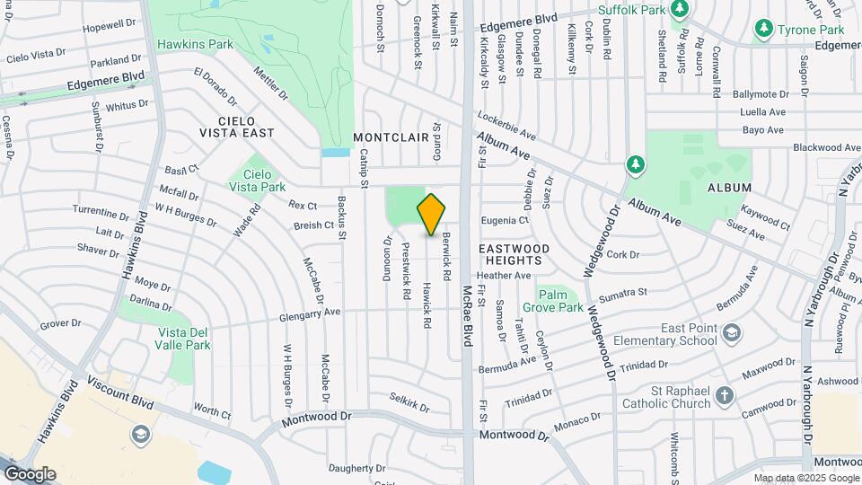 2808 Hawick Rd Map and Location Details