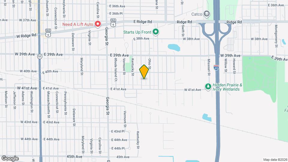 4049 Tennessee St Map and Location Details