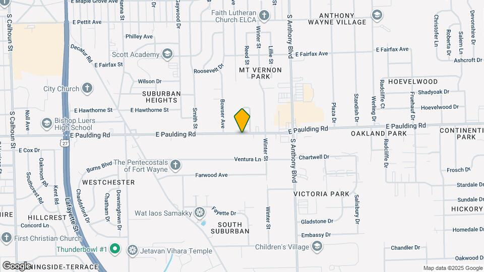 1410 E Paulding Rd Map and Location Details