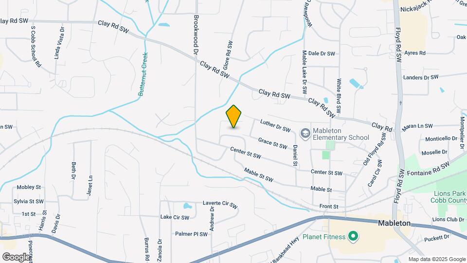 1240 Mimosa Cir Map and Location Details