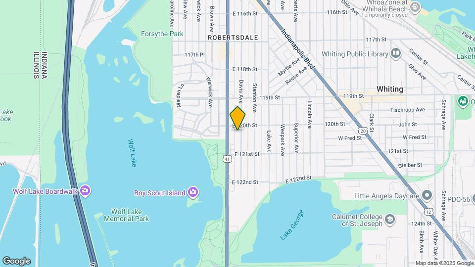 2014 Davis Ave, Unit 1st fl Map and Location Details