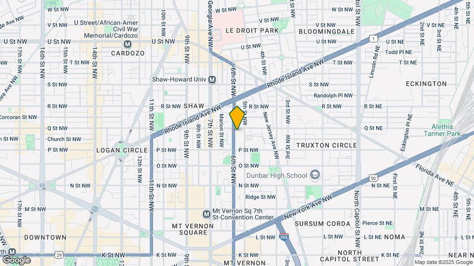 1543 6th St NW Map and Location Details