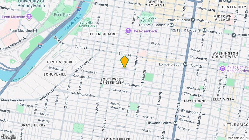 724 S 20th St Map and Location Details