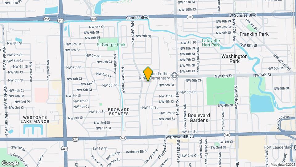 3330 NW 5th Pl Map and Location Details