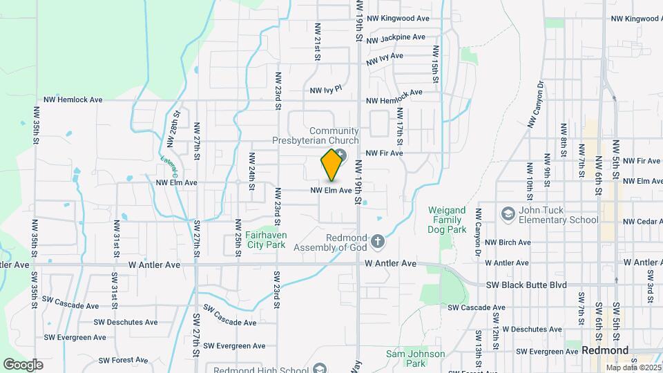 2023 NW Elm Ave Map and Location Details