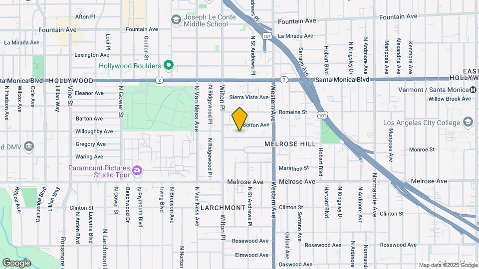 5417 Lemon Grove Ave Map and Location Details
