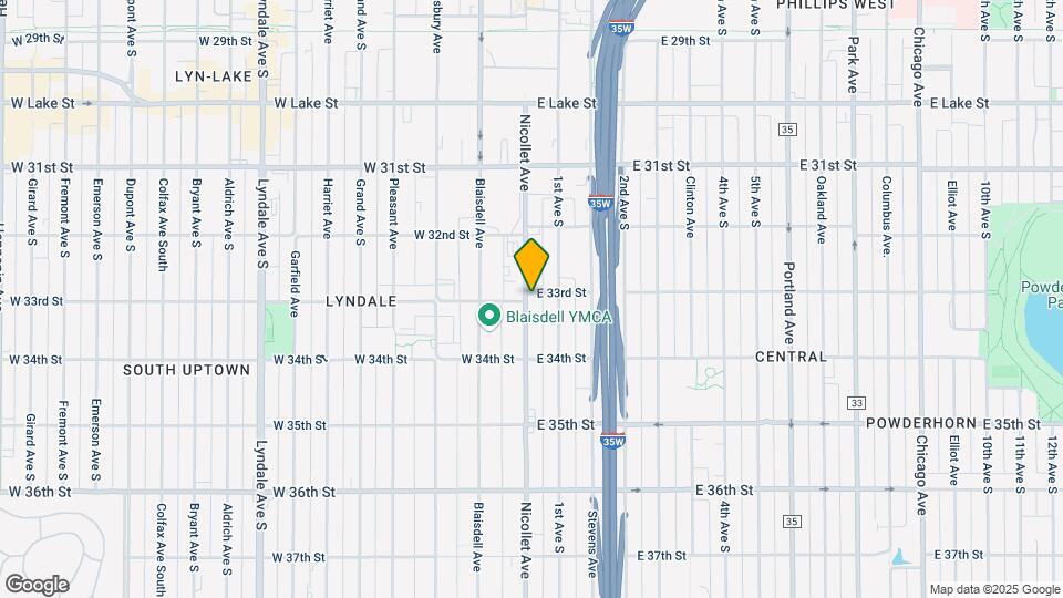 3301 Nicollet Apartments Map and Location Details