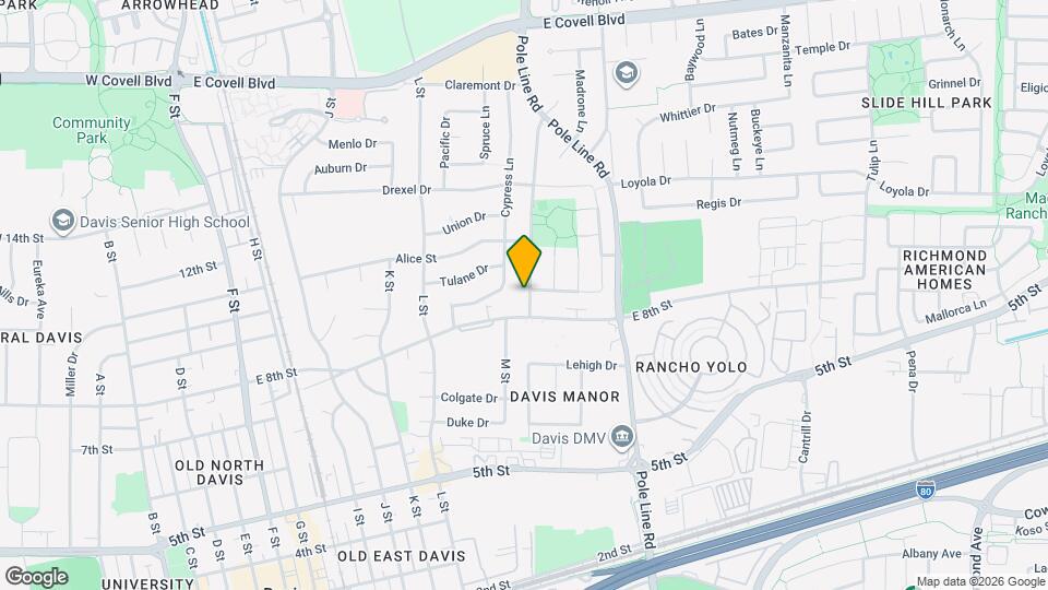 815 Chestnut Ln Map and Location Details