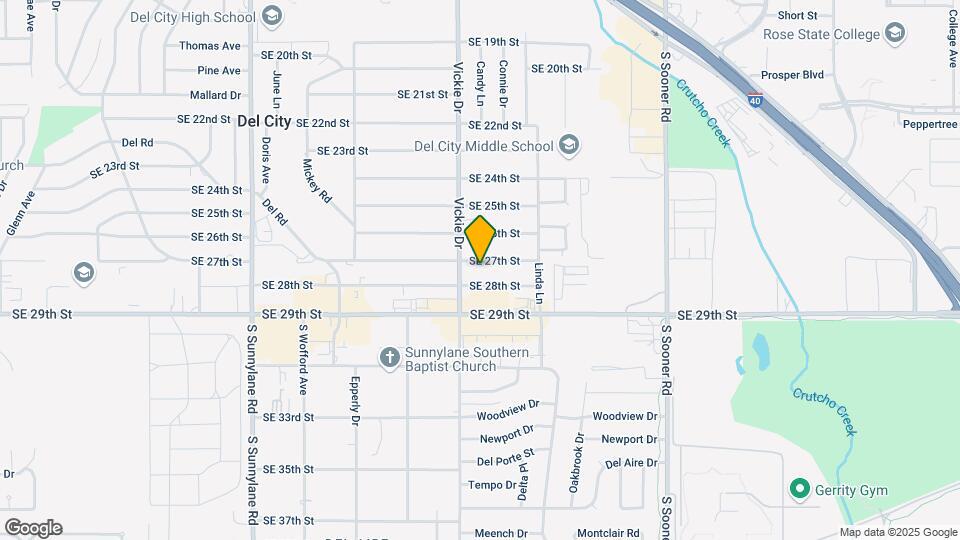 4716 SE 27th St Map and Location Details