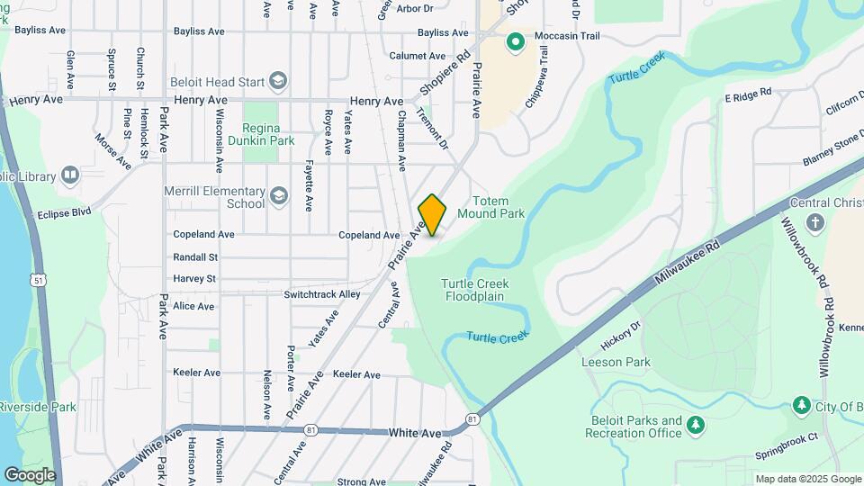 1574-1576 Crescent Dr Map and Location Details