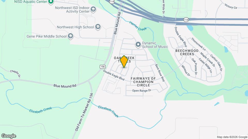 15720 Prairie Grass Ln Map and Location Details