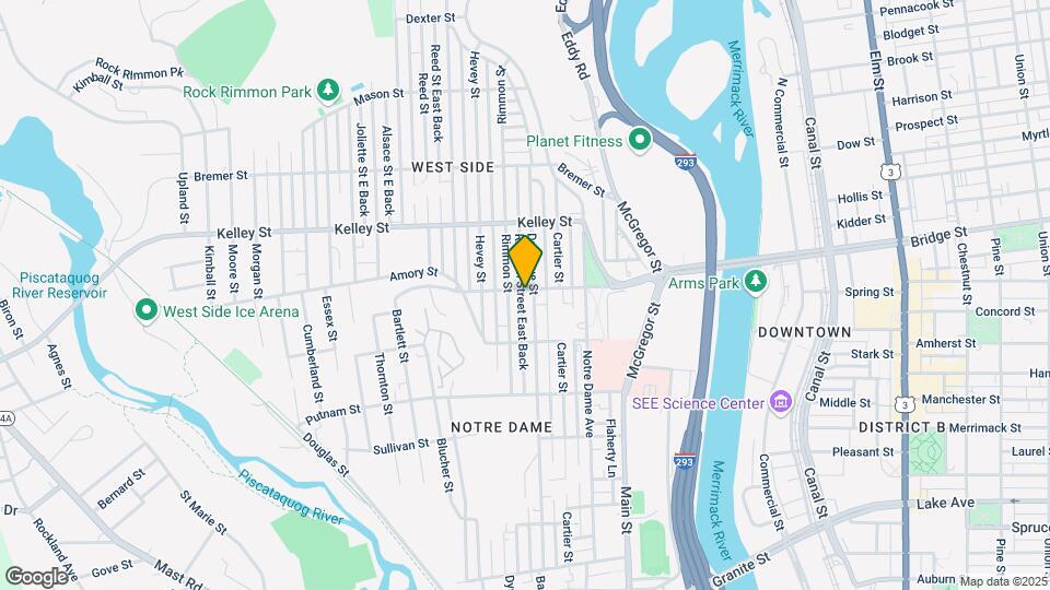 410 Dubuque St Mapa y Detalles de la Ubicación