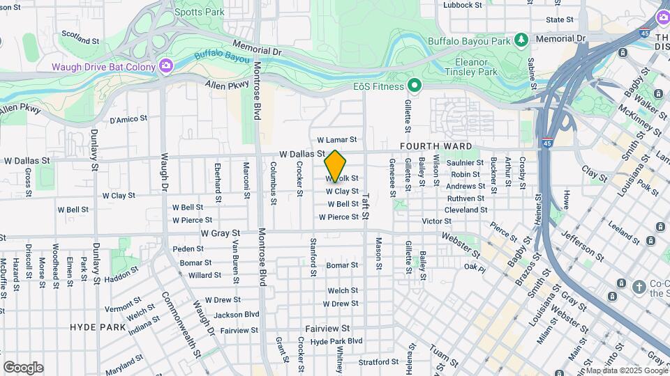 508 W Clay St Map and Location Details