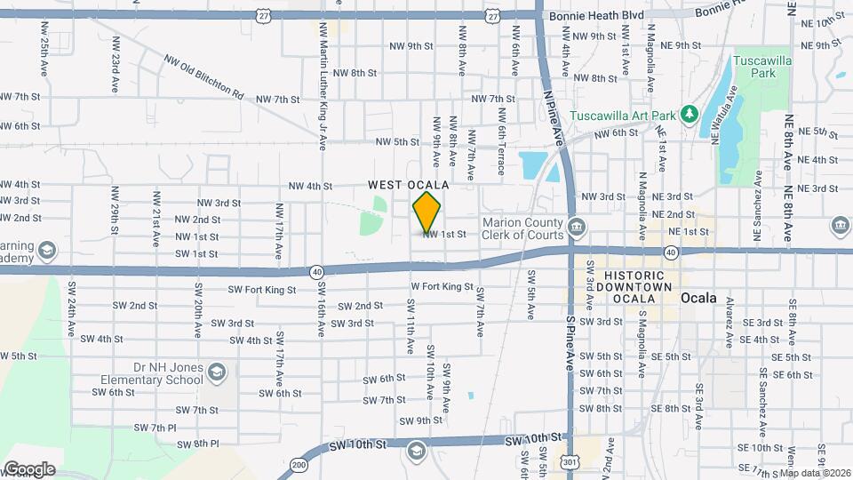 986 NW 1st St Map and Location Details