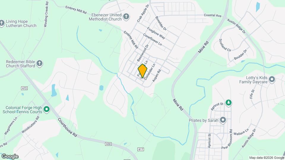 1070 Coriander Ln Map and Location Details