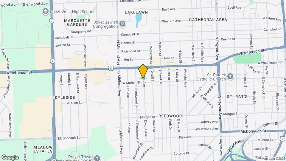 1251 W Marion St Mapa y Detalles de la Ubicación