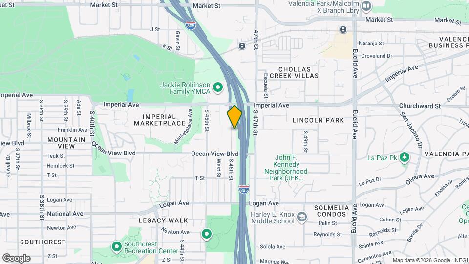 303 S 46th St Map and Location Details