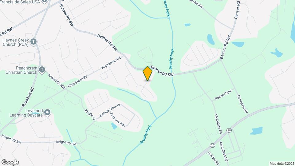 1210 Webb Farm Ln Map and Location Details