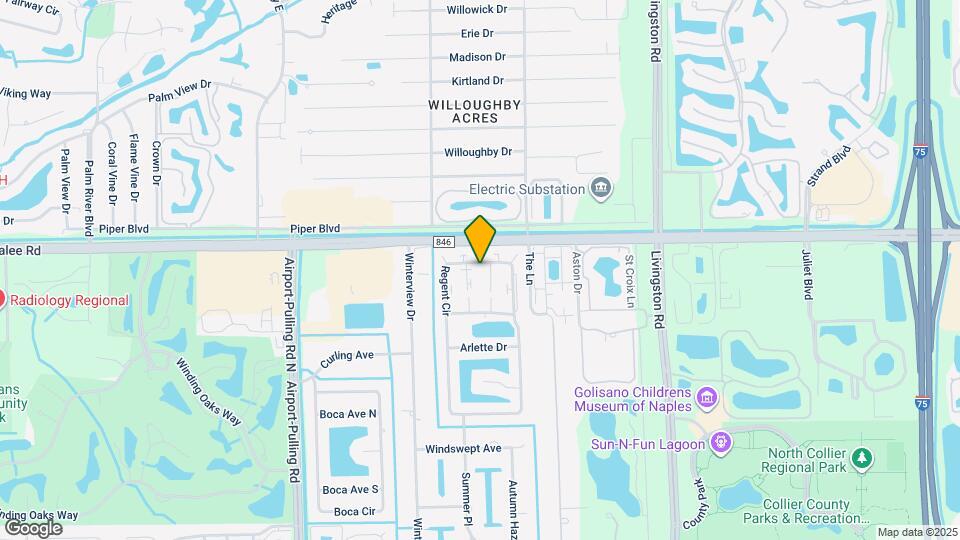 10904 Regent Cir Map and Location Details