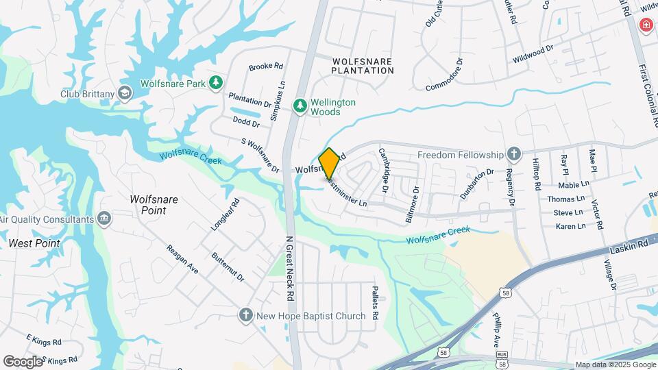 937 Westminster Ln Map and Location Details