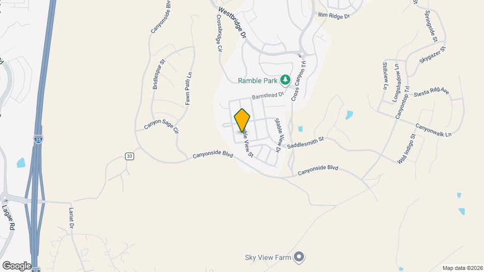 6311 Stable View St Map and Location Details