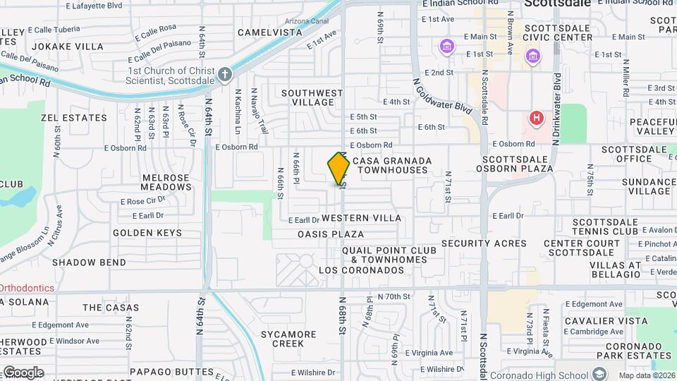 3214 N 68th St Map and Location Details