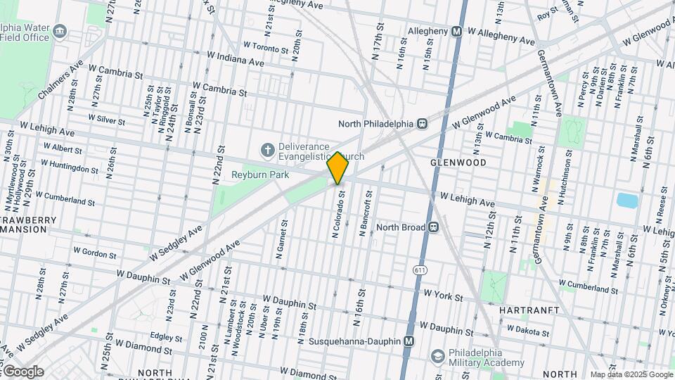2647 N Bouvier St Map and Location Details