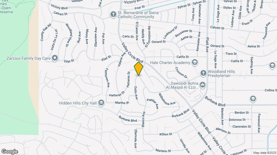 5760 Ostin Ave Map and Location Details