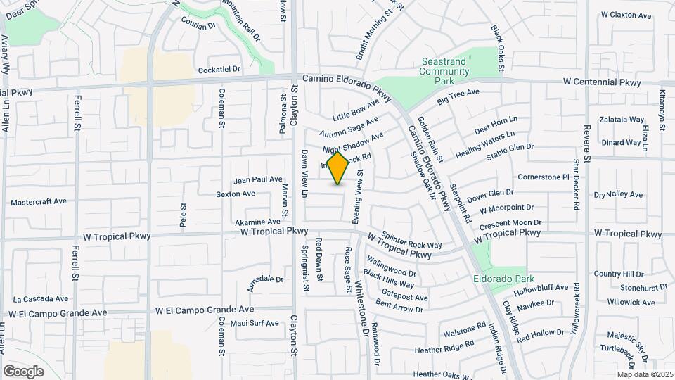1828 Badger Canyon Ave Map and Location Details