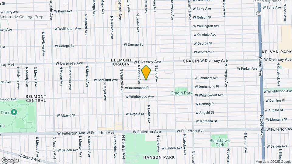 5439 W Schubert Ave, Unit 2 Mapa y Detalles de la Ubicación