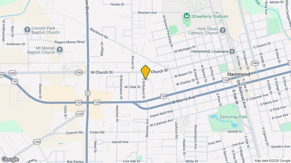210 N Ruland St Map and Location Details