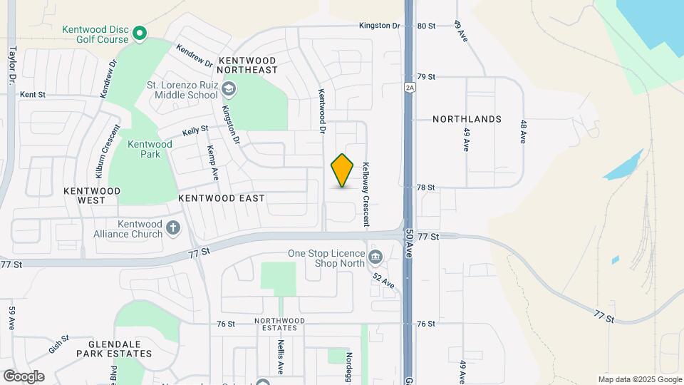 80A Kelloway Cres Map and Location Details