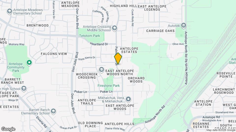 9351 Palmerson Dr Map and Location Details