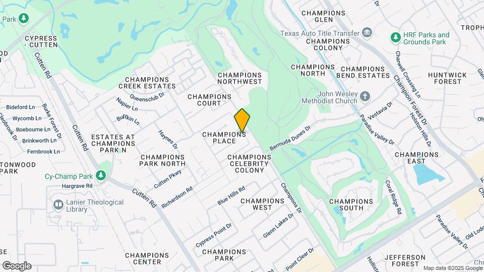 13903 Jupiter Hills Dr Map and Location Details
