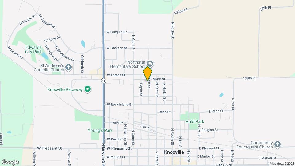 1006 N Brobst St Map and Location Details