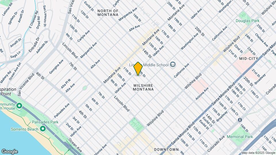 917 11th St Map and Location Details