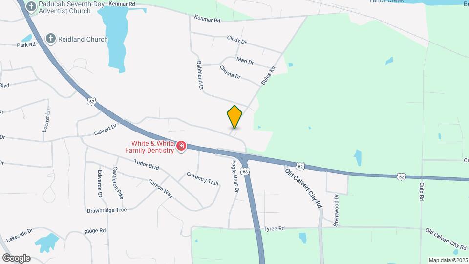 823 Calvert Dr Mapa y Detalles de la Ubicación